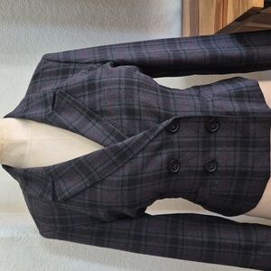 Y2k, Express Studio double breasted, Wool blend, Blazer